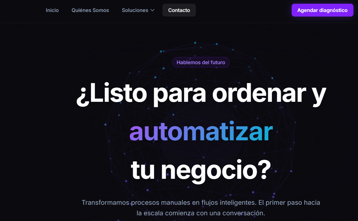 Webs modernas